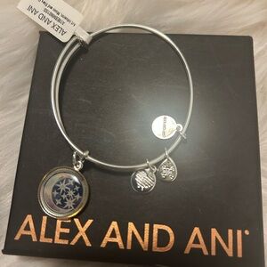 Any 3 🥶 items for $15 SALE Alex and Ani Silver and Blue Star Bangle